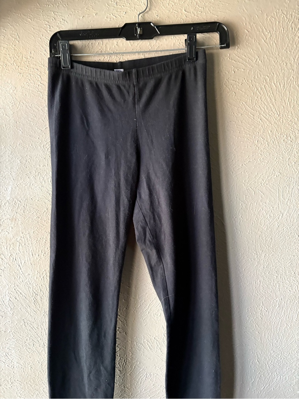 American Apparel Black Knit Jogger Pants